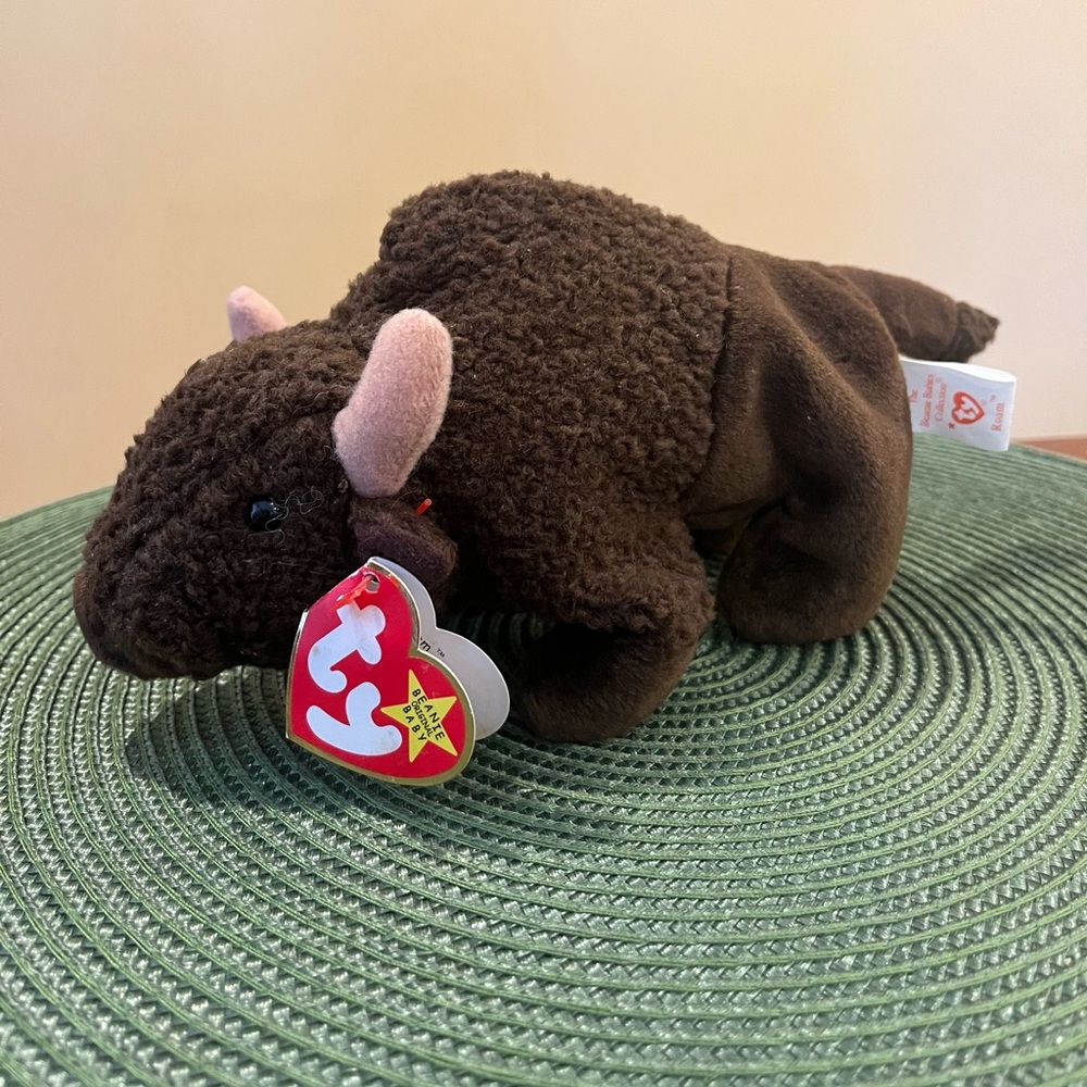 Ty Beanie Babies Roam The Buffalo
